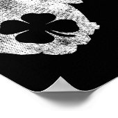 Poster La Saint-Patrick West Virginia Shamrock Irish (Coin)