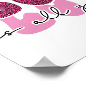 Poster La Saint-Valentin "Amour Amour Amour" (Coin)