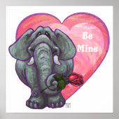 Poster La Saint-Valentin des éléphants (Devant)
