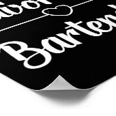Poster La Saint-Valentin des femmes Coup de foudre du bar (Coin)