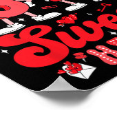 Poster La Saint-Valentin des professeurs Ma classe est pl (Coin)