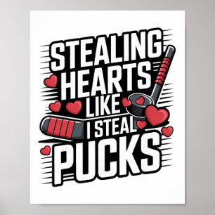 Poster La Saint-Valentin qui vole des cœurs comme je vole