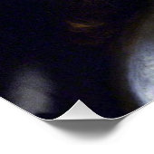 Poster La Sainte Face de Jésus Image de Dévotion. (Coin)