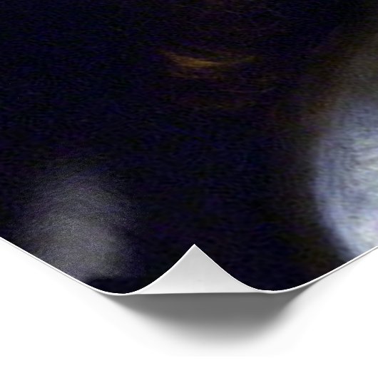 Poster La Sainte Face de Jésus Image de Dévotion. (Coin)