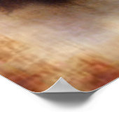 Poster La Sainte Face de Jésus Image de Dévotion. (Coin)