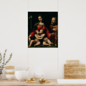 Poster La Sainte Famille avec l'Enfant Saint Jean (Cuisine)