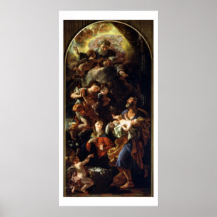 Poster La Sainte Famille (huile sur toile)