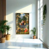 Poster La Sainte Famille, Jan Brueghel