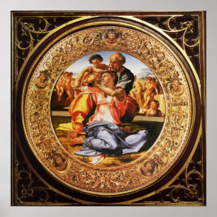 Poster La Sainte Famille - Le Doni Tondo