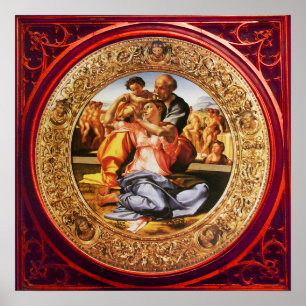 Poster La Sainte Famille - Le Doni Tondo