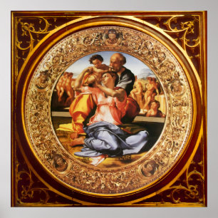 Poster La Sainte Famille - Le Doni Tondo