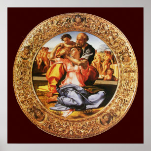 Poster La Sainte Famille - Le Doni Tondo