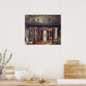 Poster La salle Agate du Palais Catherine (Cuisine)