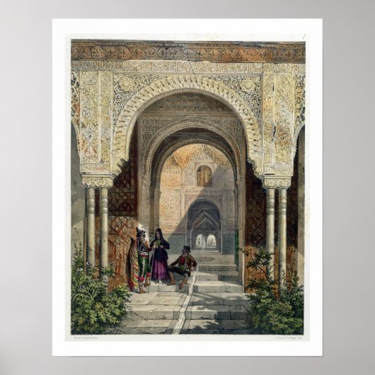 Poster La Salle des Deux Soeurs de l'Alhambra, Grana (Devant)