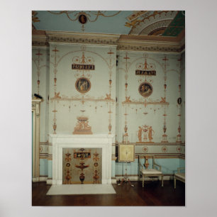 Poster La salle d'Etruscan, parc d'Osterley, Middlesex