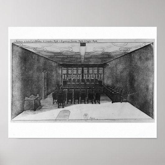 Poster La salle Romer à Francfort-sur-le-Main (Devant)