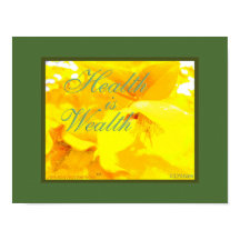 Poster "La santé est richesse" Imprimer