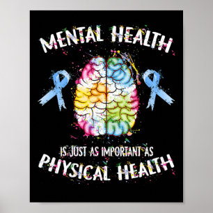 Poster La Santé Est Tout Aussi Importante Que La Santé Ph