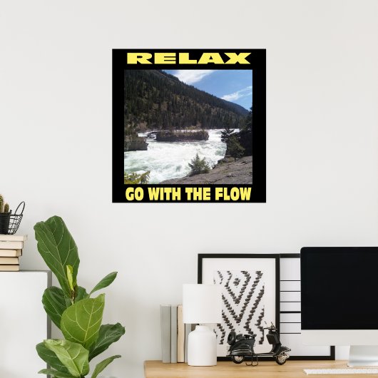 Poster La santé mentale, ça compte. (Bureau à domicile)