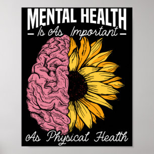 Poster La santé mentale des hommes est aussi importante q