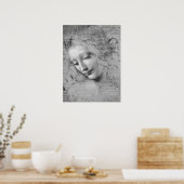 Poster La Scapigliata by Leonardo da Vinci (Cuisine)