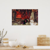 Poster La scène de la pièce dans "Hamlet" (Cuisine)