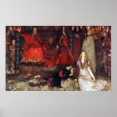 Poster La scène de la pièce dans "Hamlet" (Devant)