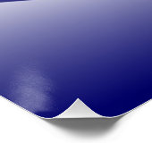 POSTER LA SCÈNE DE NEIGE D'HIVER (Coin)