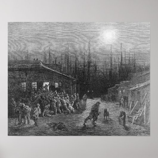 Poster La scène de nuit des Docks (Devant)