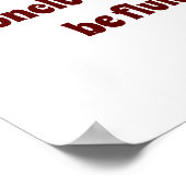 Poster La Science Dépend Des Faits - La Sagesse (Coin)