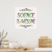 Poster La science est géniale (Cuisine)