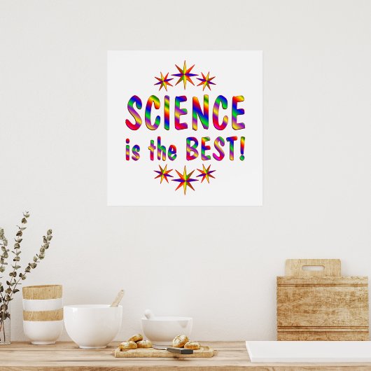 Poster La science est la meilleure (Cuisine)