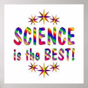 Poster La science est la meilleure