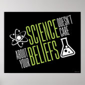 Poster La science ne s'intéresse pas (Devant)