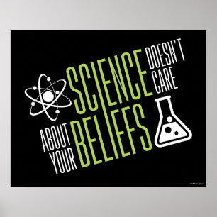 Poster La science ne s'intéresse pas