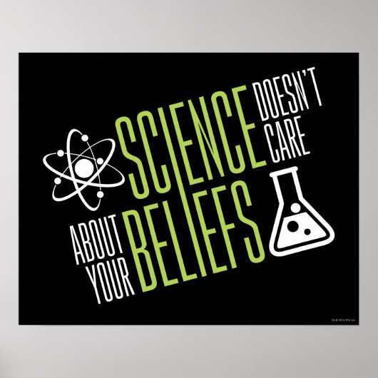 Poster La science ne s'intéresse pas (Devant)