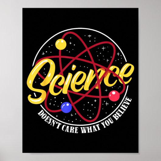Poster La Science N'est Pas Ce Que Vous Croyez Professeur (Devant)