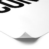 POSTER LA SCIENCE N'EST PAS UNE CONSPIRATION LIBÉRALE (Coin)