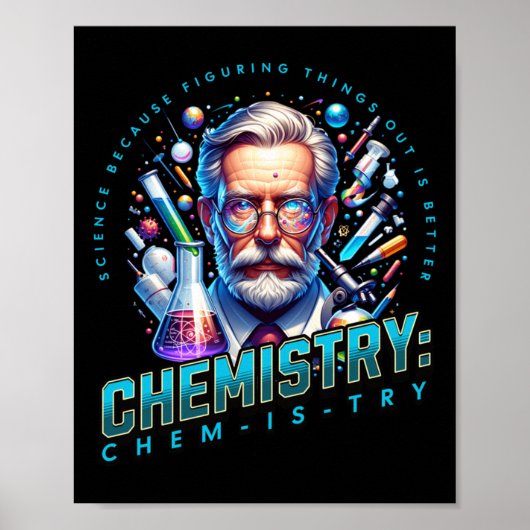 Poster La Science Parce Qu'Il Est Mieux De Comprendre Les (Devant)