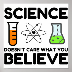 Poster La science se fiche de ce que vous croyez