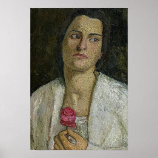 Poster La sculptrice Clara Rilke-Westhoff 1905 (Devant)