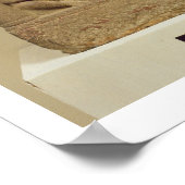 Poster La sculpture de Bouddha dans l'attitude de prêcher (Coin)