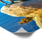 Poster La sculpture de la petite sirène, Copenhague, Dane (Coin)