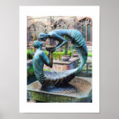 Poster La sculpture Eau de Vie (Devant)