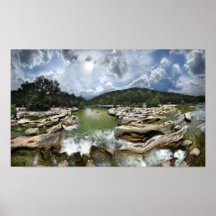 Poster La sculpture tombe 5 - crique de Barton dans