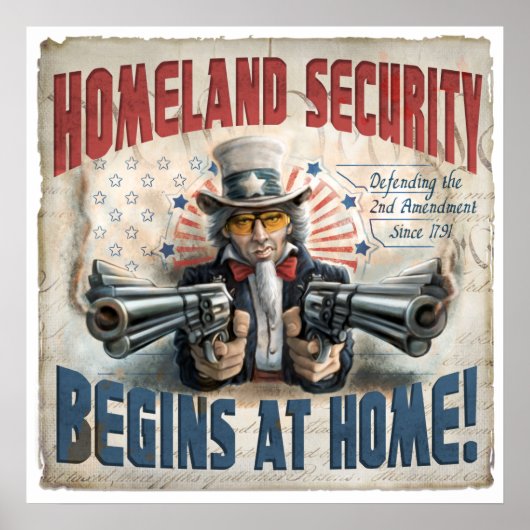 Poster La sécurité intérieure commence chez soi (Devant)
