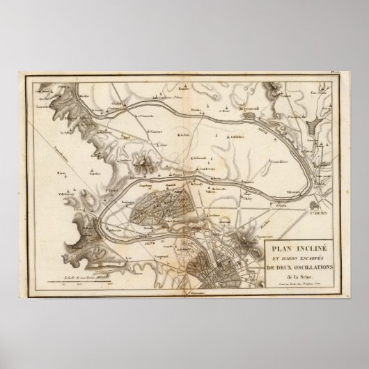 Poster La Seine (Devant)