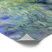 Poster La Seine à Asnières (Le Skiff) Renoir (Coin)