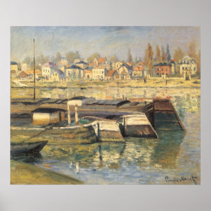Poster La Seine à Asnieres par Claude Monet