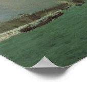 Poster La Seine au Pont d'Iena, hiver 1875 (Coin)